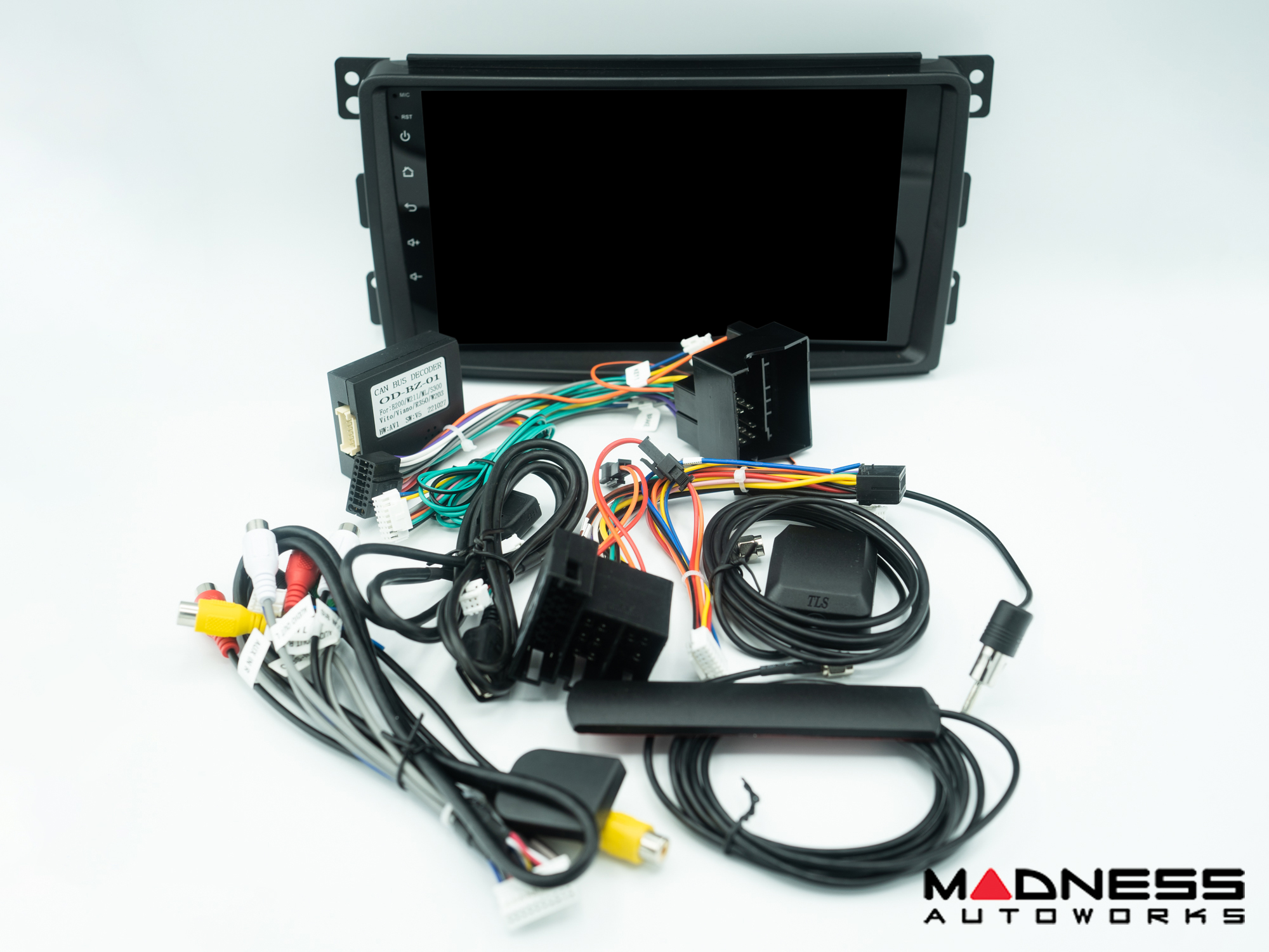 smart 451 Radio Head Unit Upgrade System w/ install Kit- T2